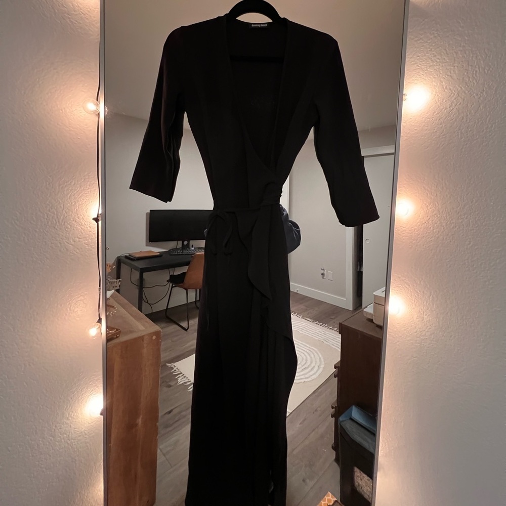 American Apparel wrap dress